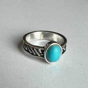 Gothic Turquoise ring